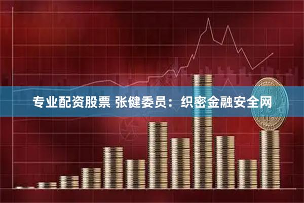专业配资股票 张健委员：织密金融安全网